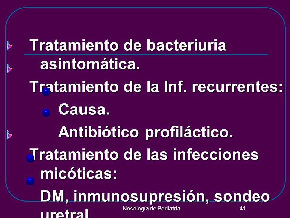 infección micótica recurrente
